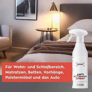 DFNT 防臭虫喷雾 3个月持久有效 适用于床品、沙发、车内