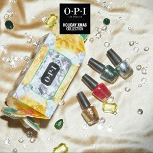 OPI 圣诞风配色套装 mini装更实用 干的快掉的慢就选OPI