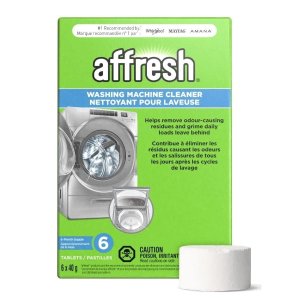 Affresh 洗衣机清洗剂 溶解残留物 延长洗衣机寿命 洗衣效率翻倍