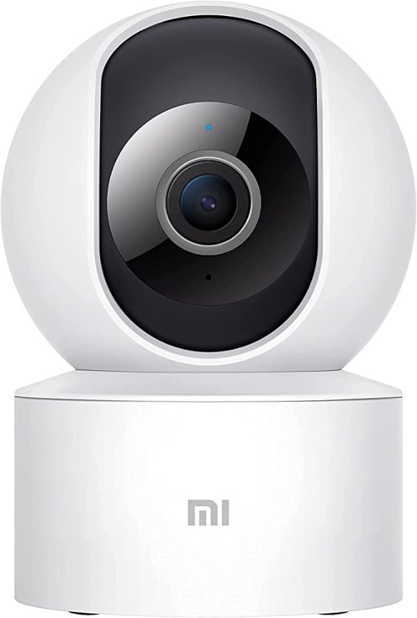 Mi 360° 1080p Home Security Camera Voice Control Night Vision Motion Detection Two-Way Audio, Works with Alex & Google