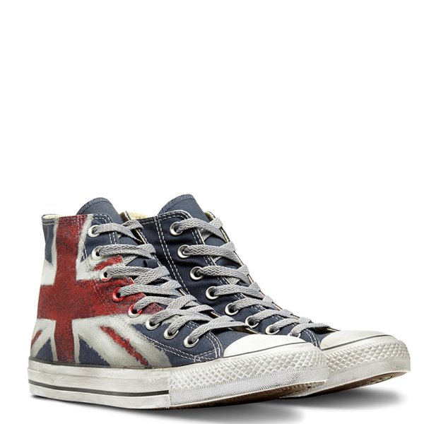 英国国旗帆布鞋