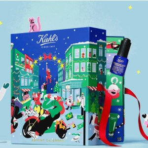 Kiehl’s官网 2021圣诞日历 仅€89（价值超€200）还送多重好礼