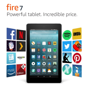 再降： Amazon Fire 7 平板电脑 16GB