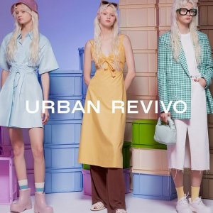 Urban Revivo 夏日盛宴 抽绳BM风上衣、仙女裙、百褶裙