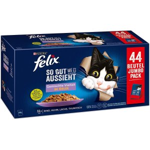 Felix 优质猫粮 今日特价 没有喵喵能拒绝的美食 美味 营养