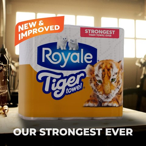 Royale Tiger 强力加厚厨房纸 3卷装 居家必备