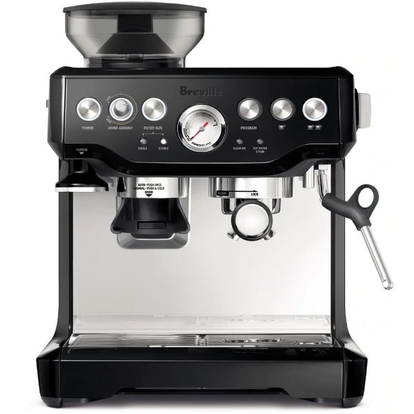 Breville the Barista Express Manual Coffee Machine (Liquorice)