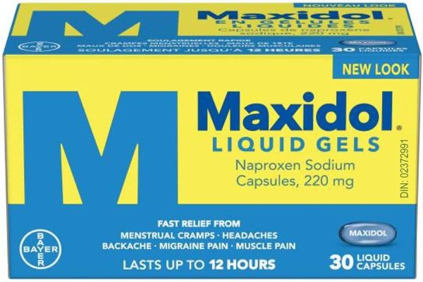 Maxidol 液体凝胶止痛药 30片