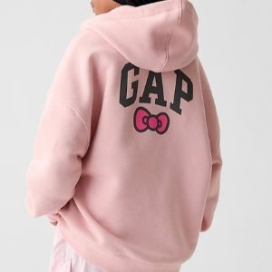 Gap 新款小降 | 封面Kitty猫卫衣$18.9、100%亚麻衬衫$24.5