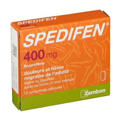 Spedifen® Ibuprofene 400 mg - 退烧止疼药