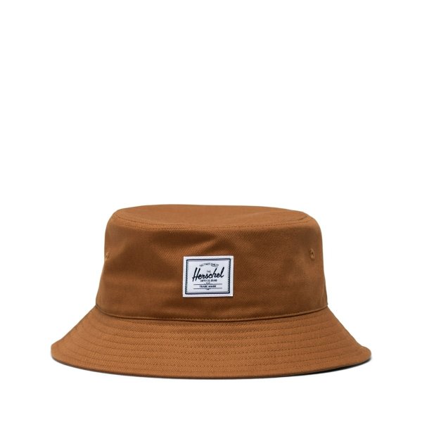 焦糖棕色盆帽