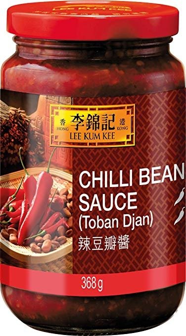Chili-Bohnen Sauce 李锦记辣豆瓣酱