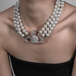 7折起 新款珍珠手链€115Vivienne Westwood 西太后包包&首饰狂促🪐土星玄学来啦
