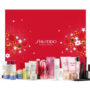 最后1天：Shiseido 资生堂圣诞日历！红腰子、悦薇24件全明星超实用！
