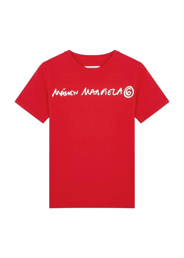 Red logo T恤 12Y-16Y
