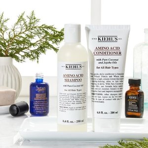 Kiehl's 科颜氏 洗护发系列热卖 收氨基酸洗发水 帮头发做SPA