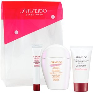 Shiseido价值$90新版控油白胖子防晒套装