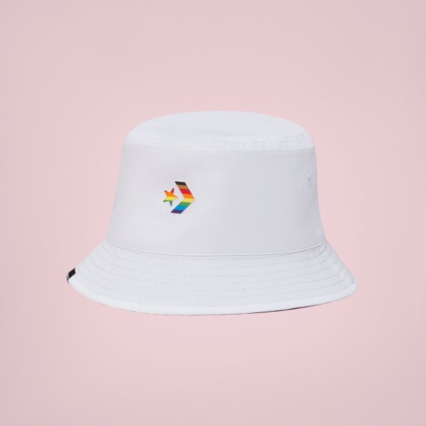 彩虹系列双面渔夫帽