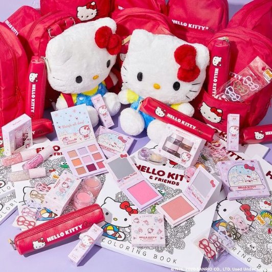 Colourpop x Hello Kitty 彩妆已发售Colourpop x Hello Kitty 彩妆已发售