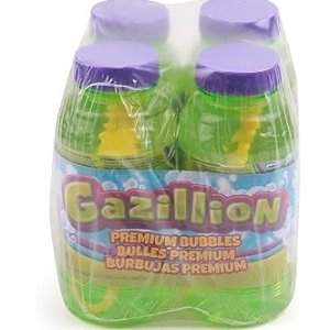 💥史低价💥：Gazillion 原装气泡溶液236ml x 4瓶 无毒不染色 浸泡容易