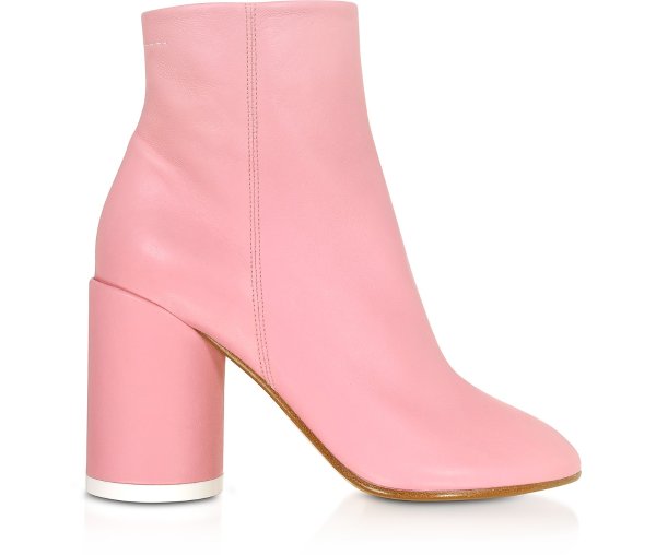 淡粉色分趾靴