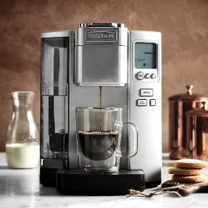 史低价：CUISINART SS-10C 单杯可编程咖啡机