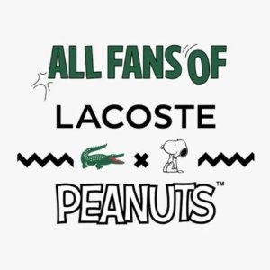 新品上市：Lacoste x Peanuts 联名登场 小鳄鱼&史努比双重可爱