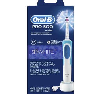 Oral-B Pro 500 美白电动牙刷  性价比之王