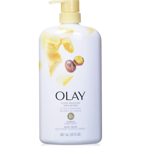 Olay 乳木果油沐浴露887ml 家庭装 含B3成分 滋润肌肤不干燥