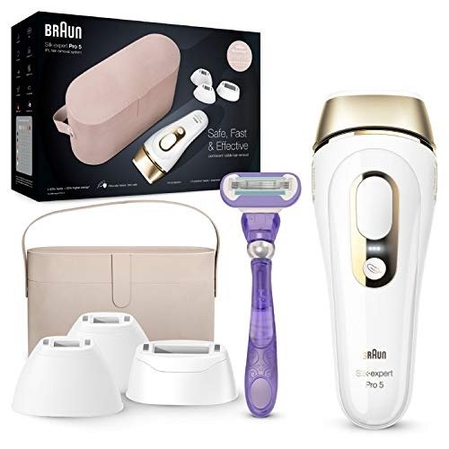 Silk-expert Pro 5 PL5347 IPL hair removal device for permanently