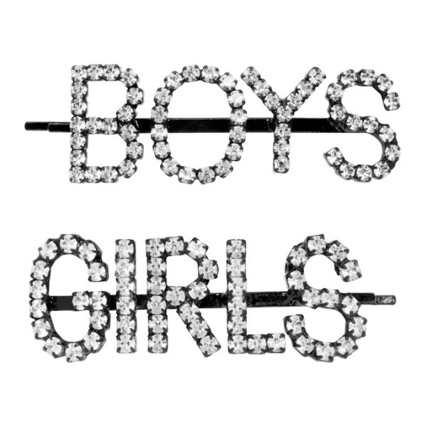 'Girls/Boys' 发夹