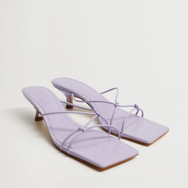 香芋紫凉鞋