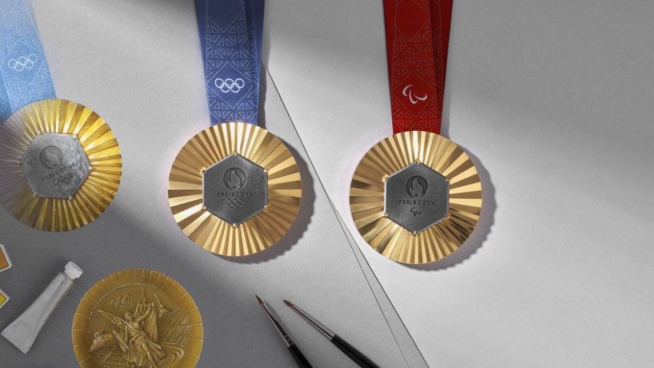 奥运史上最奢华💎2024巴黎奥运会奖牌公布，CHAUMET首次设计奖牌！