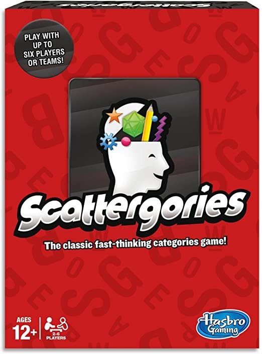  Scattergories- Fast Thinking Categories Game