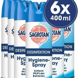 Sagrotan 消毒喷雾 6×400ml 能祛除99.9%的细菌
