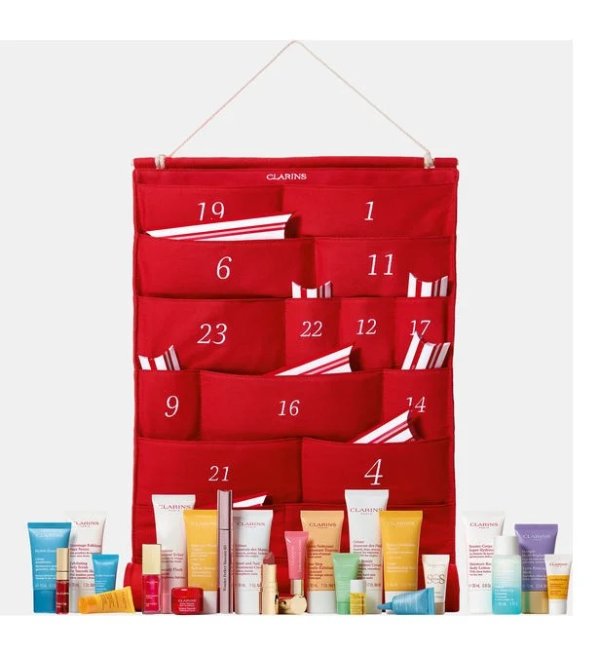 Clarins 24格圣诞倒数日历