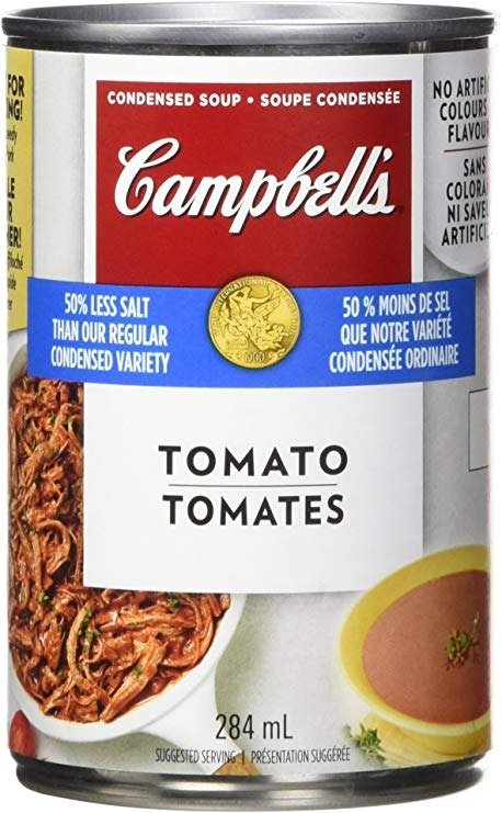 Campbell's 减盐番茄汤 284ml