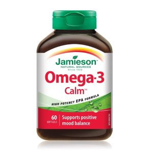 Jamieson Omega-3 Calm 高含量安神静心鱼油胶囊