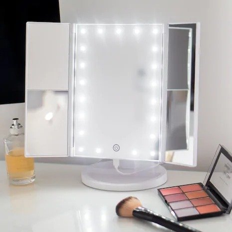 LED灯3面化妆镜