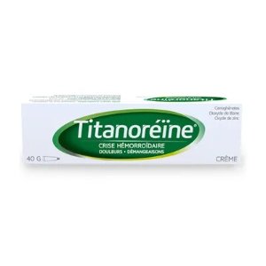 适用于痔疮发作时瘙痒和疼痛Titanoreine®痔疮膏40g