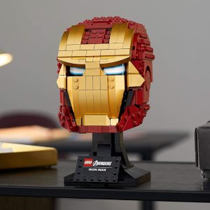 LEGO 76165 钢铁侠头盔限时优惠 情人节礼物备选