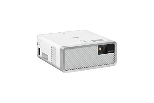 Home Theater Laser Projector, 2000 LmEF-100W, White and Silver, (V11H914053)