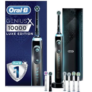 Oral-B GENIUSx10000 豪华电动牙刷 配带7个刷头+充电旅行盒