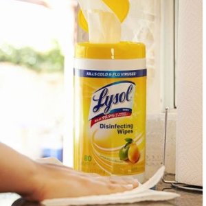 Lysol 消毒湿巾 3罐装共240片