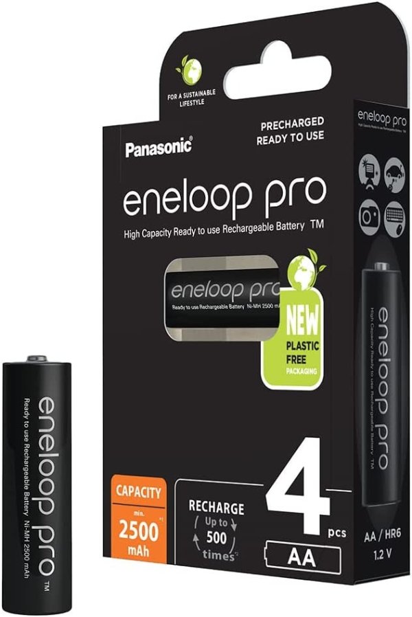 eneloop pro碱性电池 4盒装