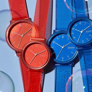 Skagen 手表大促销 大热糖果色手表 还有超流行金属表带