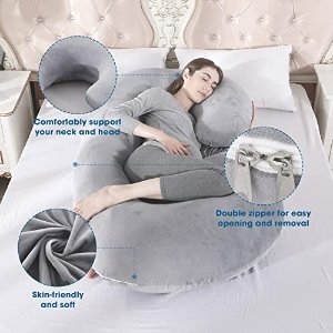 Amazon 孕妇专用C形枕 拯救睡眠、缓解孕期不适