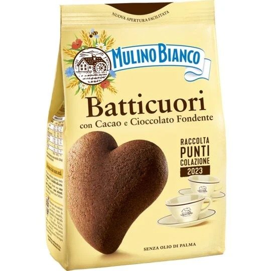 Batticuori 黑巧克力脆饼干