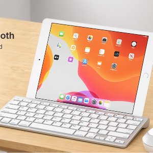 OMOTON iPad 无线蓝牙键盘 内置平板支架