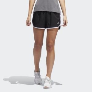 adidas 女士跑步运动短裤白菜价